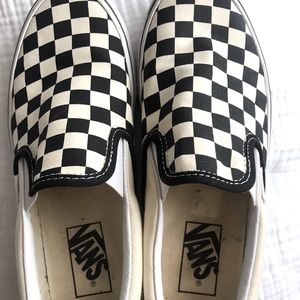 Checkered vans
